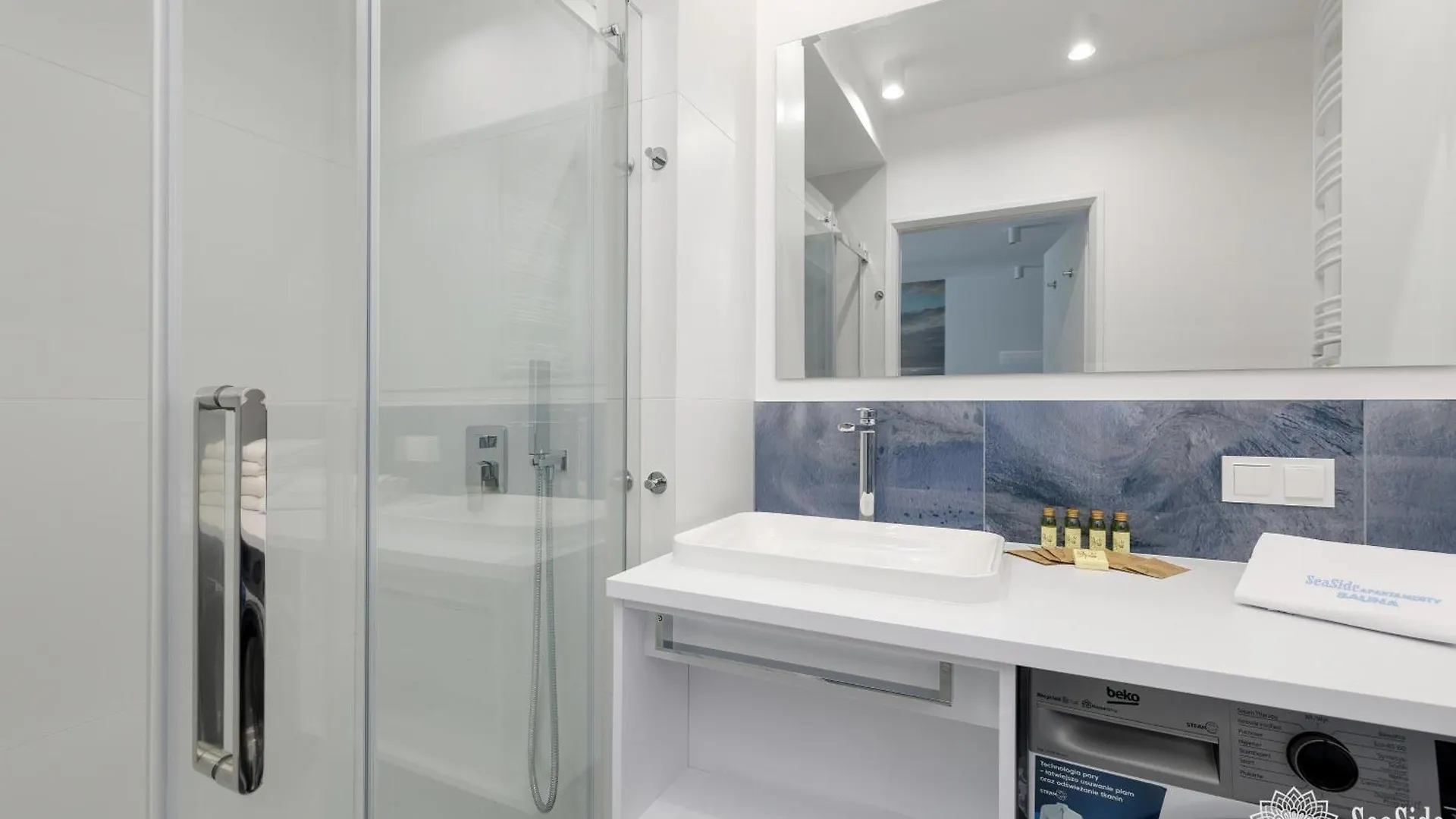 Apartment Seaside Apartamenty Whiteblue I Kolobrzeg Sauna & Fitness & Bawialnia Dla Dzieci & Rowerownia - W Cenie Pobytu